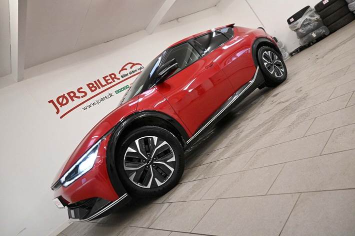 Rød Kia EV6 fra 2022