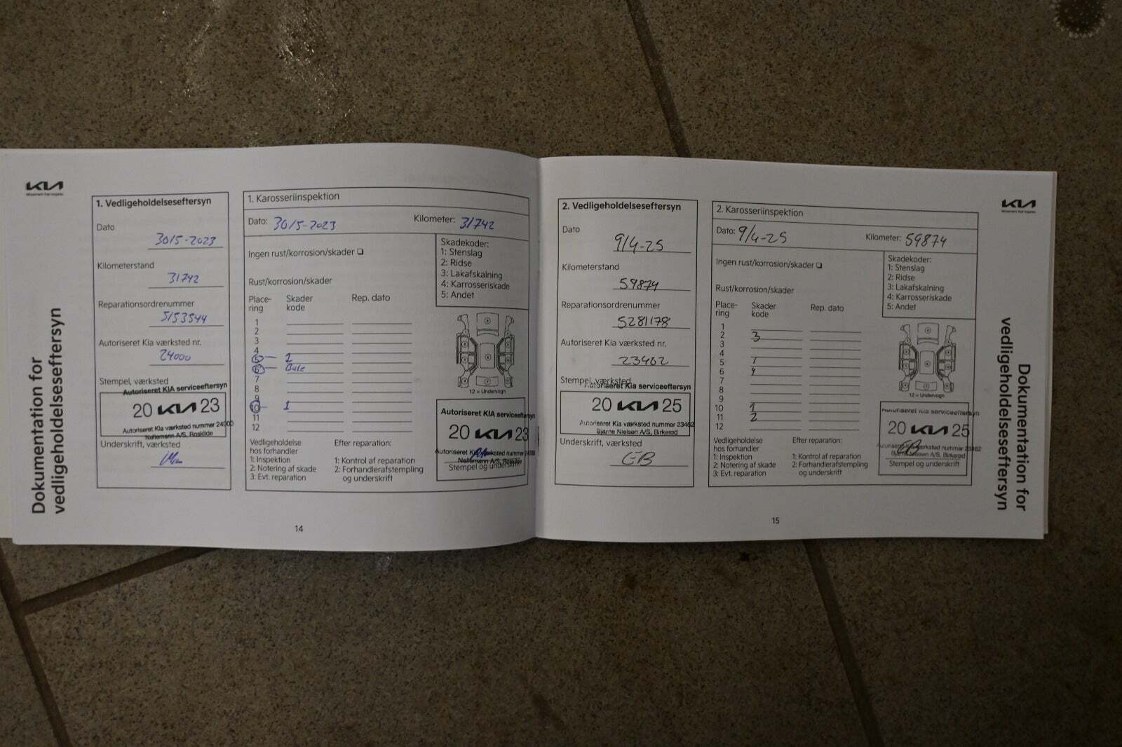 Rød Kia EV6 fra 2022