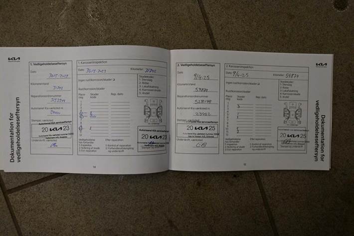 Rød Kia EV6 fra 2022