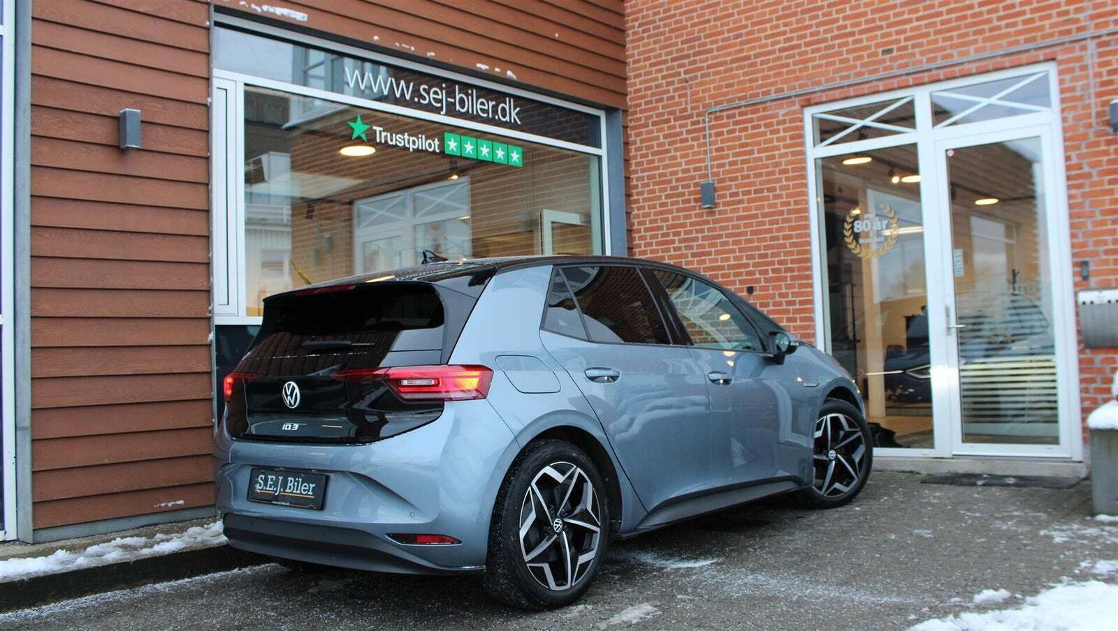 Blå VW ID.3 fra 2021