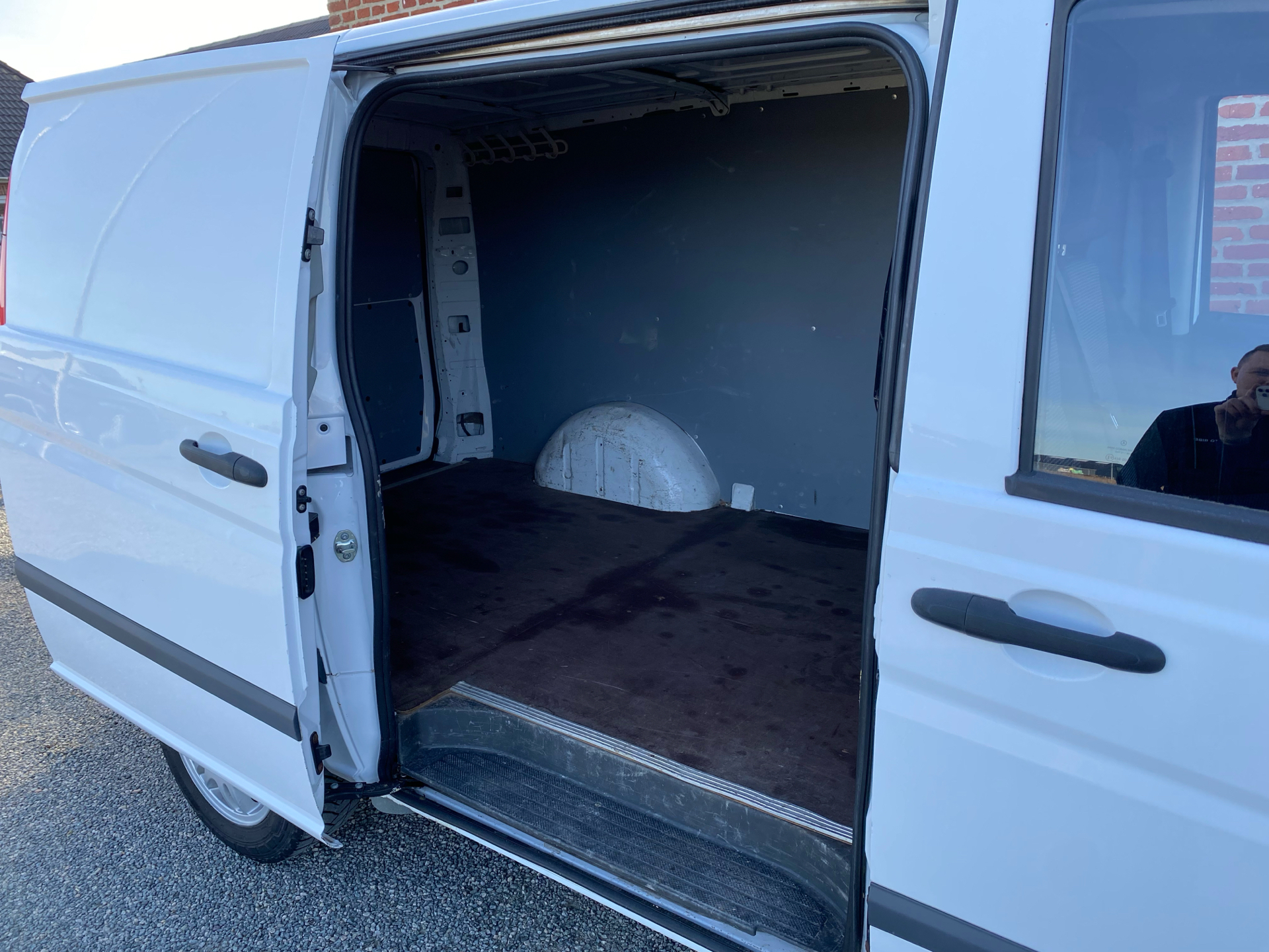 Hvid Mercedes Vito fra 2011