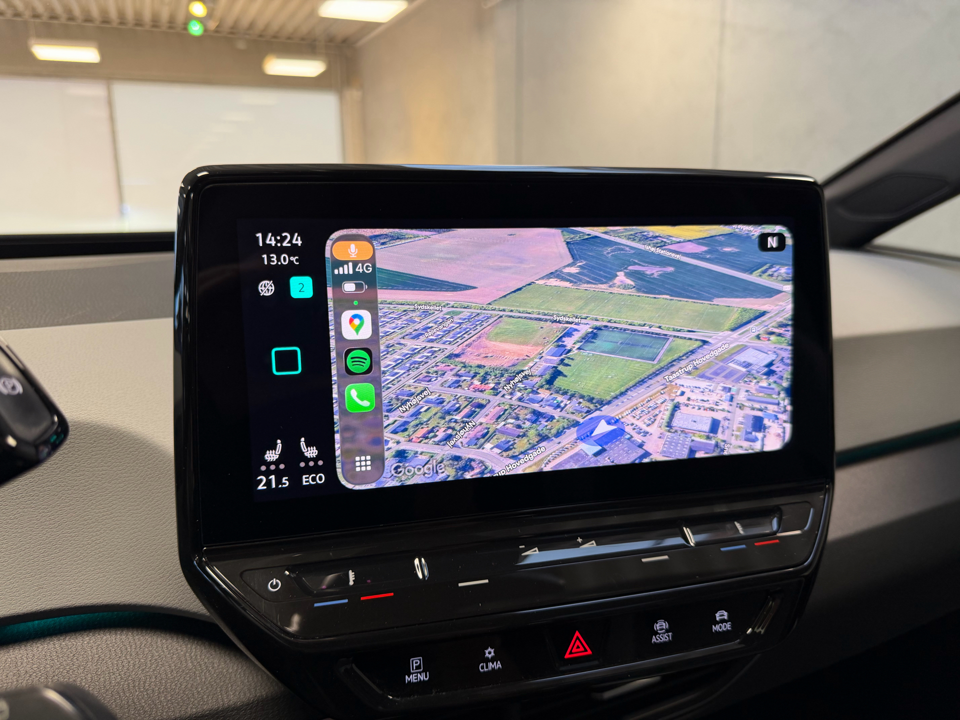 Grå VW ID.3 fra 2021