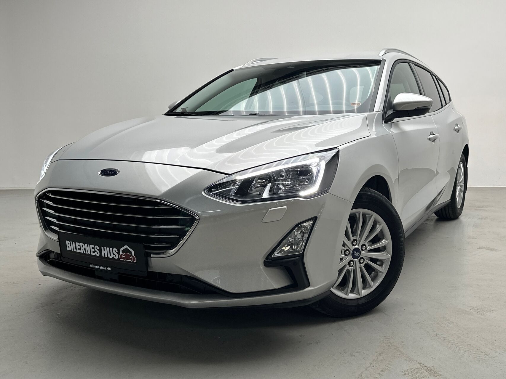 Sølv Ford Focus fra 2022