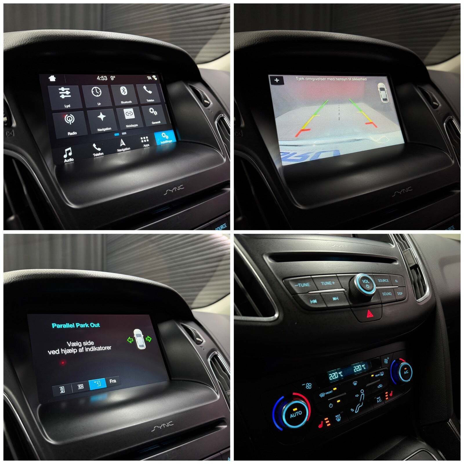 Hvid Ford Focus fra 2018