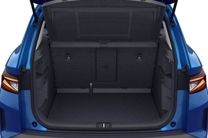 Blå Skoda Elroq fra 2026