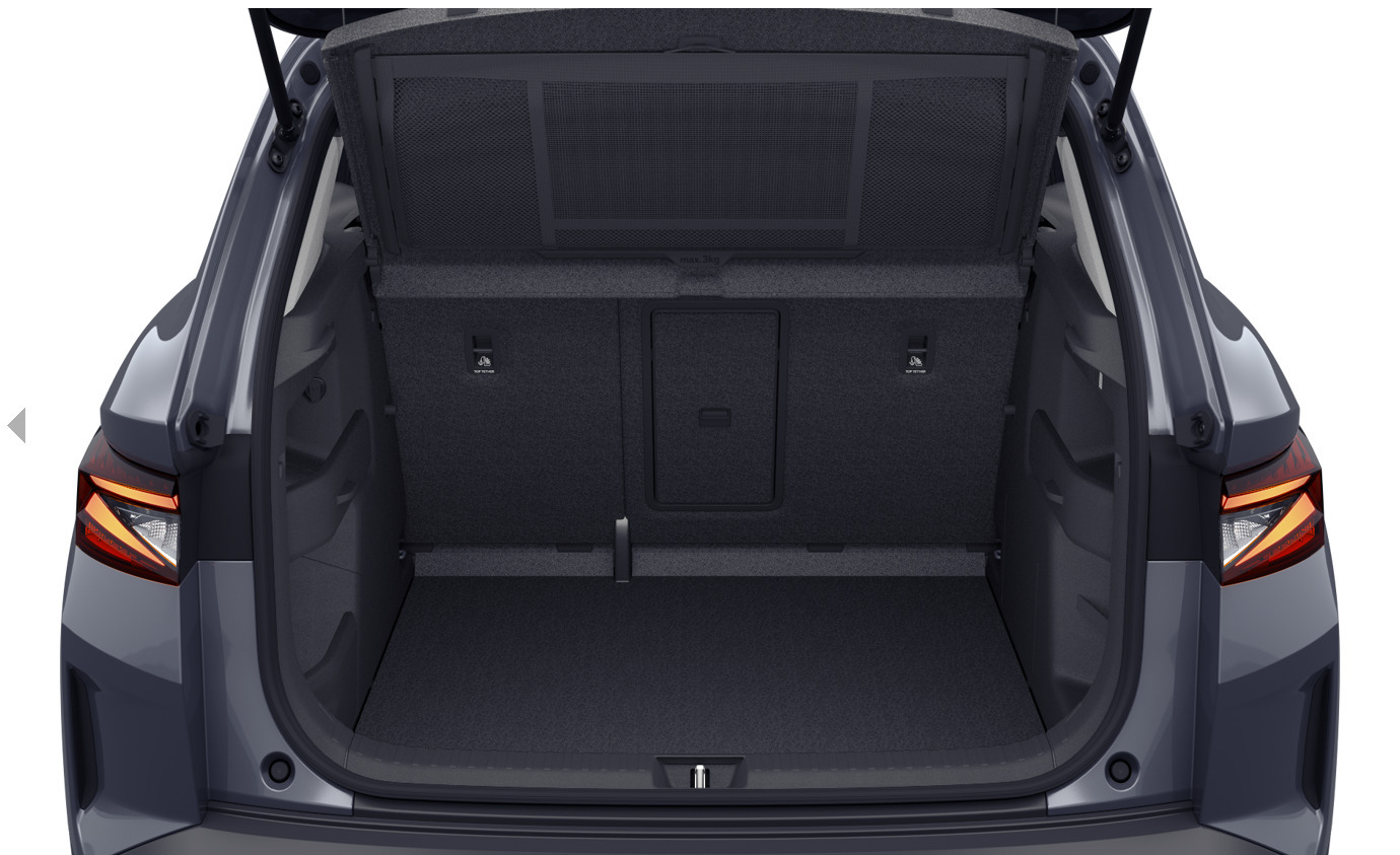 Grå Skoda Elroq fra 2026