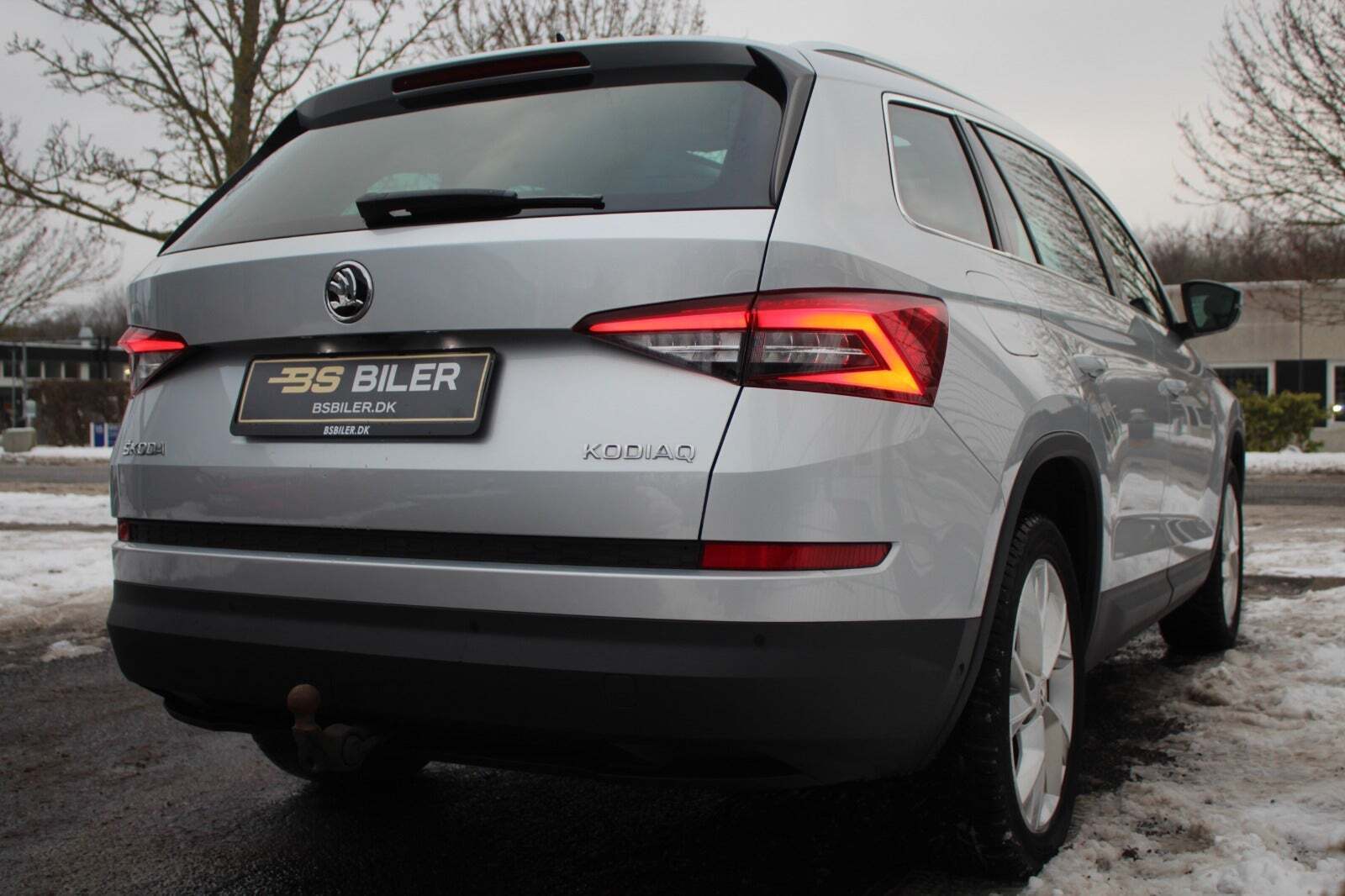 Sølv Skoda Kodiaq fra 2019