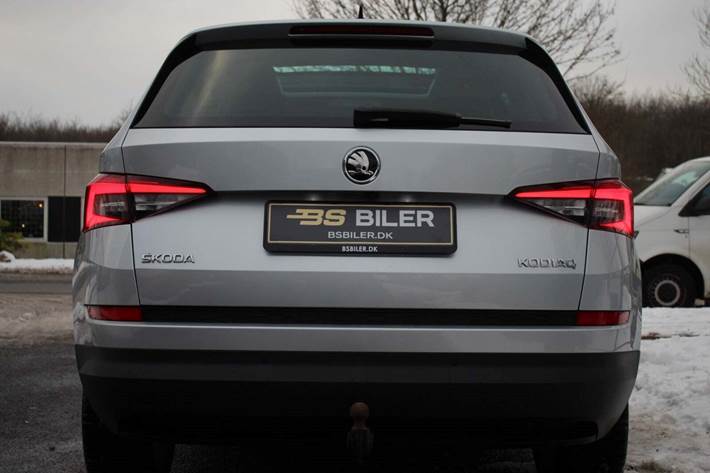 Sølv Skoda Kodiaq fra 2019