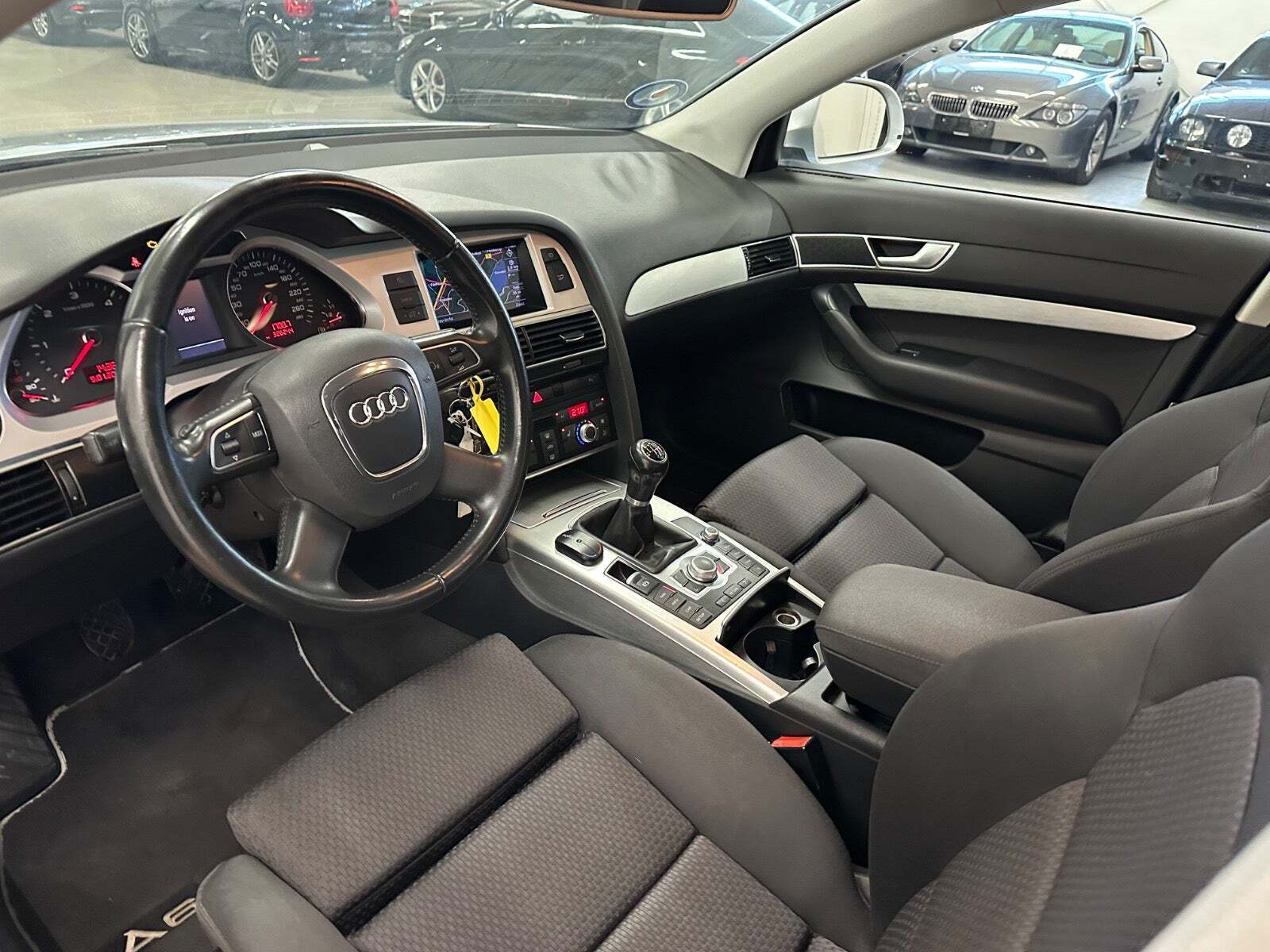 Sølv Audi A6 fra 2010