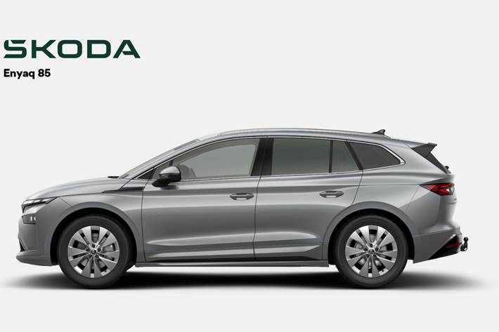 Sølv Skoda Enyaq fra 2026