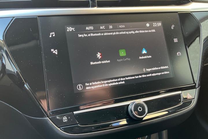 Sort Opel Corsa-e fra 2023