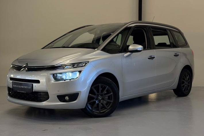 Sølv Citroën Grand C4 Picasso fra 2015 set udefra