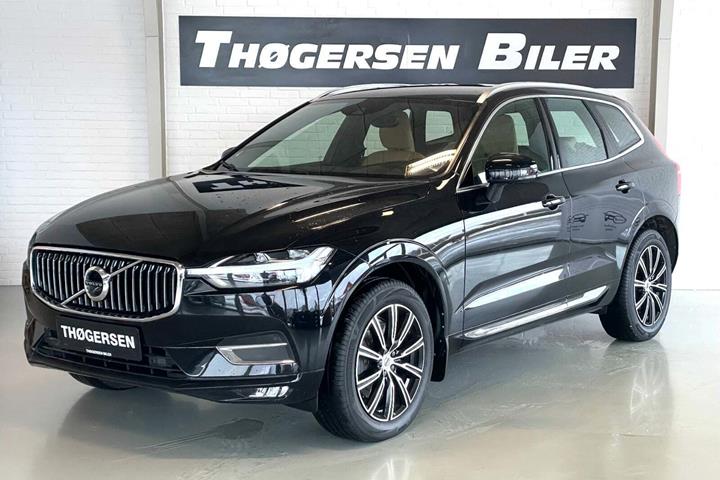Sort Volvo XC60 fra 2019 set udefra
