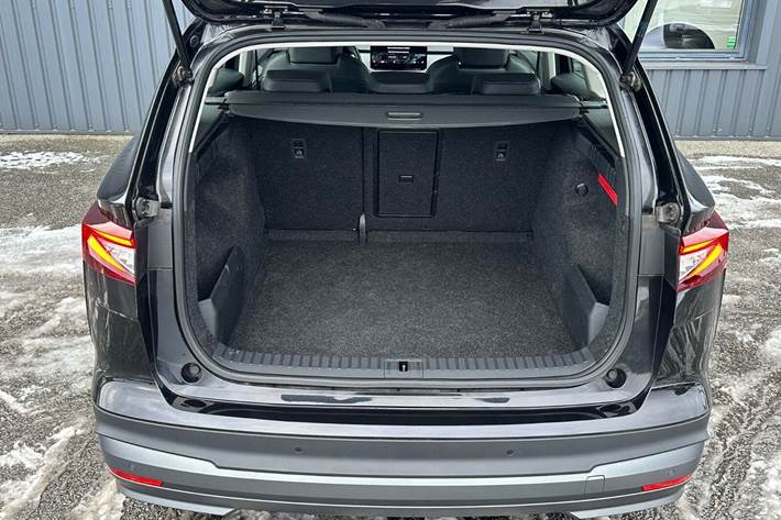 Sort Skoda Enyaq fra 2023