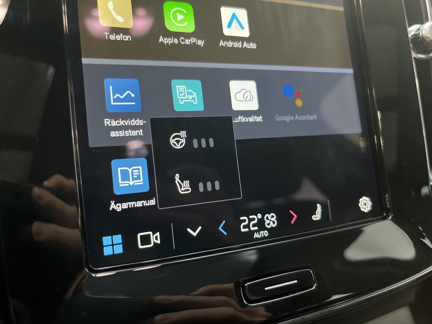 Sort Volvo XC40 fra 2023