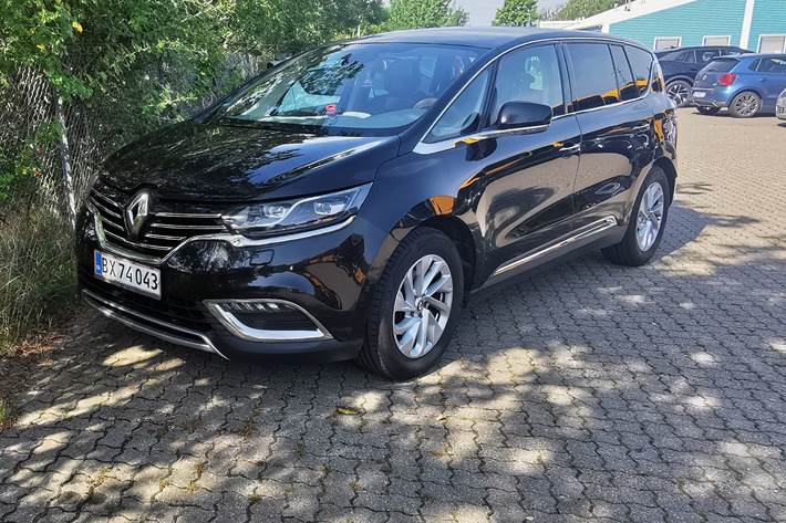 Sort Renault Espace fra 2015