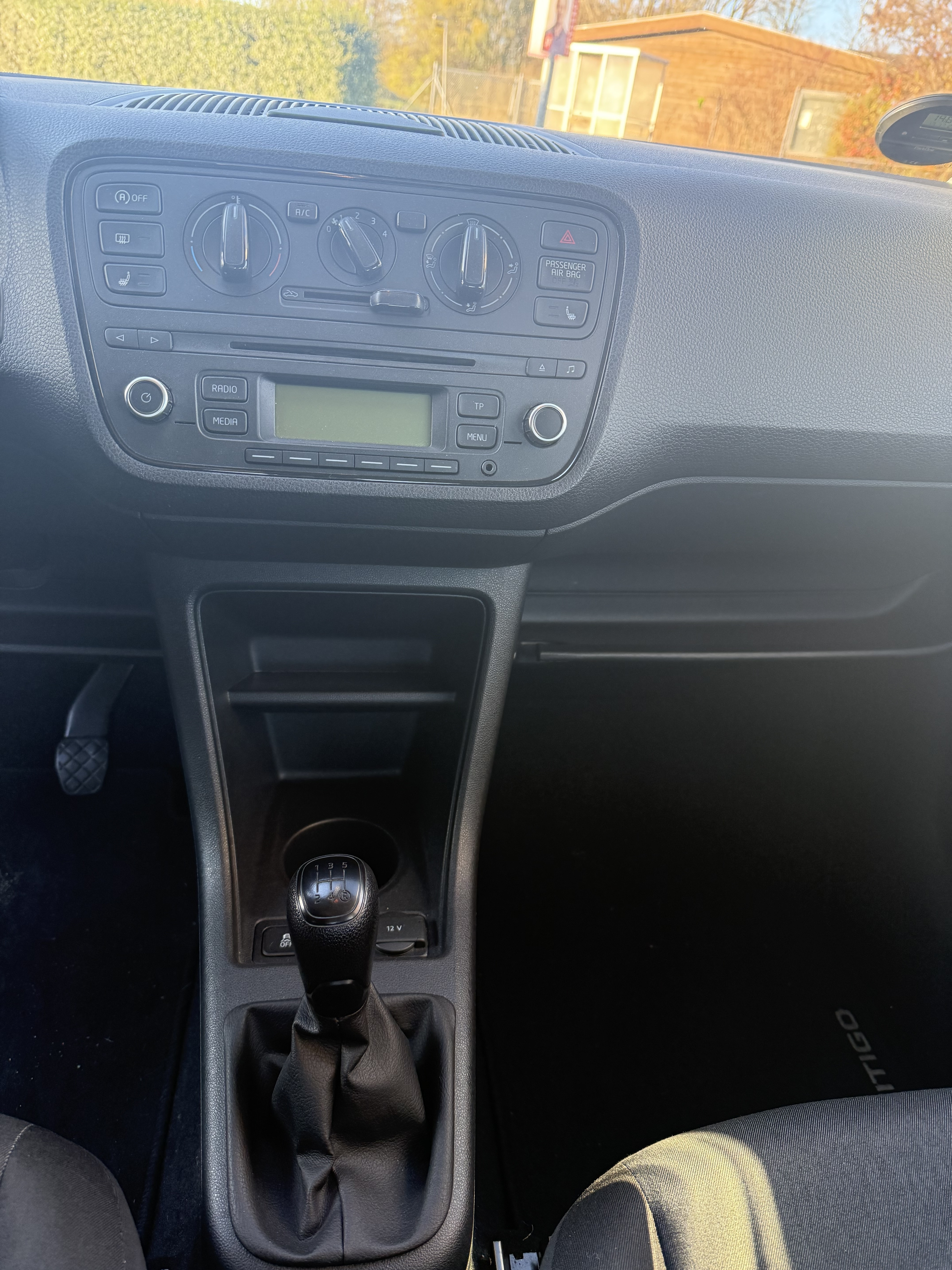 Hvid Skoda Citigo fra 2016