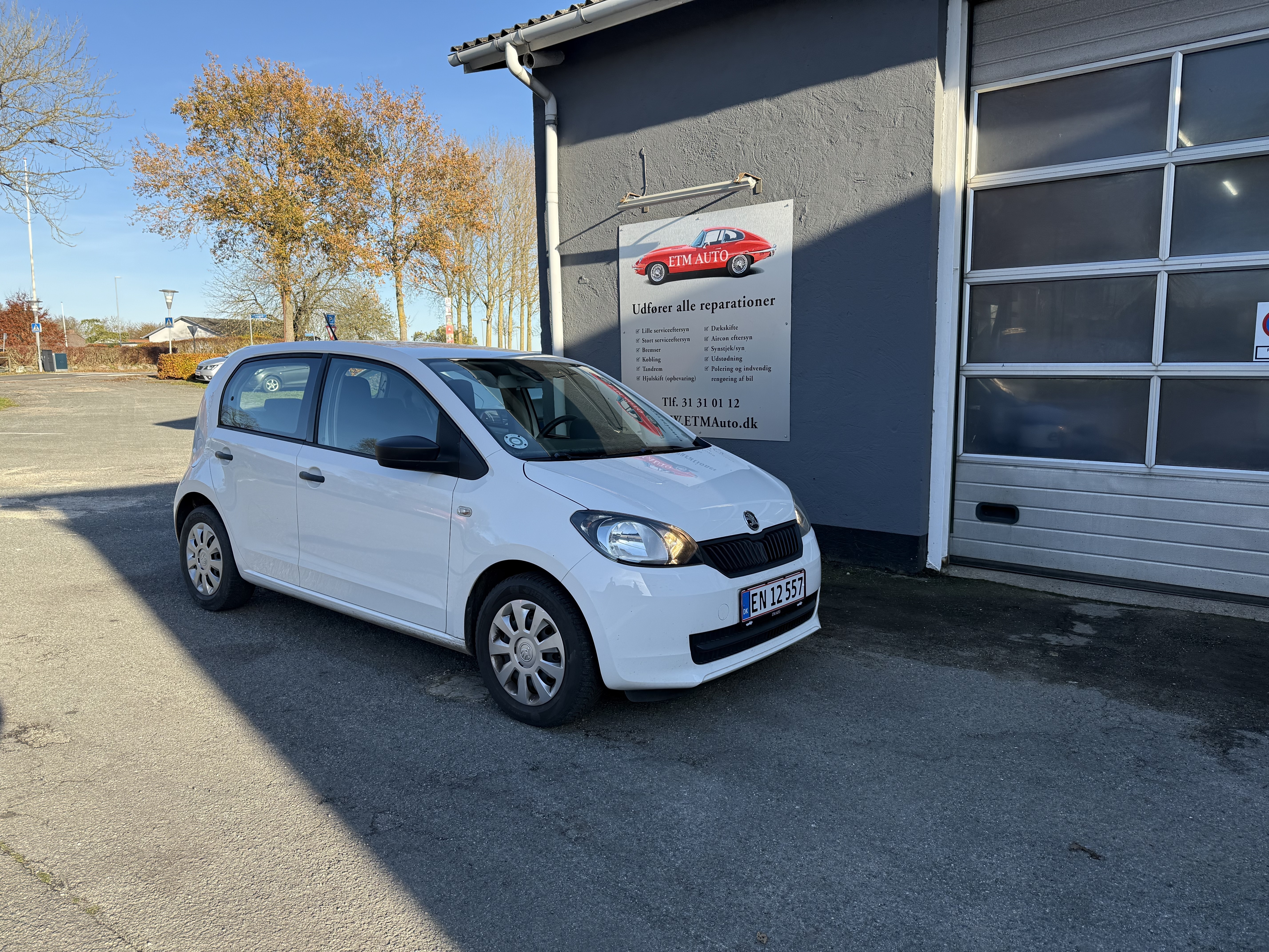 Skoda Citigo 1,0 MPI 60 HK 5-Dørs Hatchback
