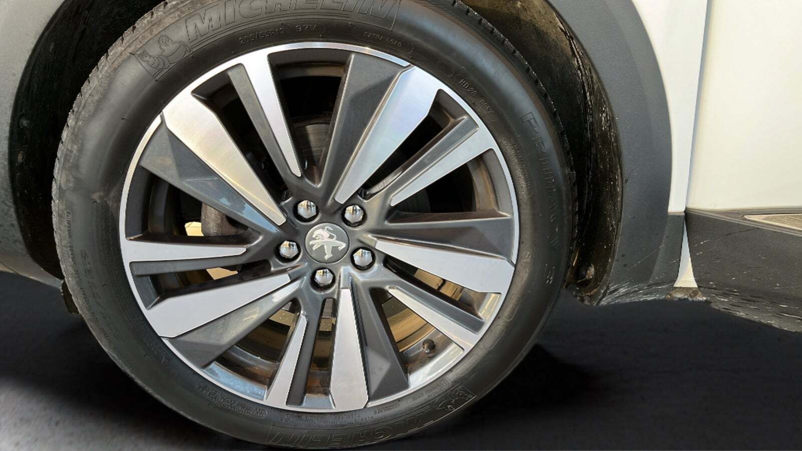 Hvid Peugeot 3008 fra 2018