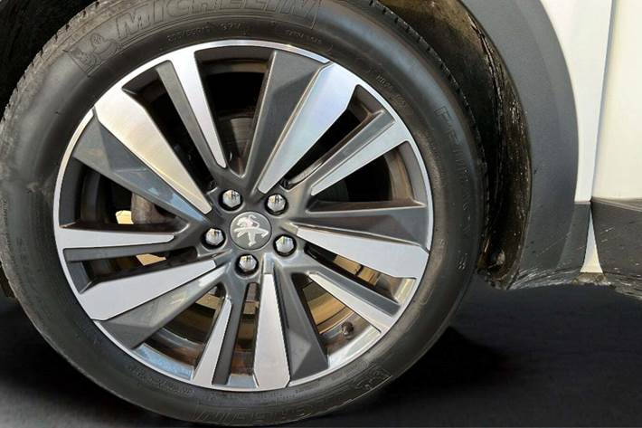 Hvid Peugeot 3008 fra 2018