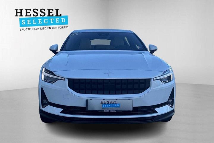 Hvid Polestar 2 fra 2023