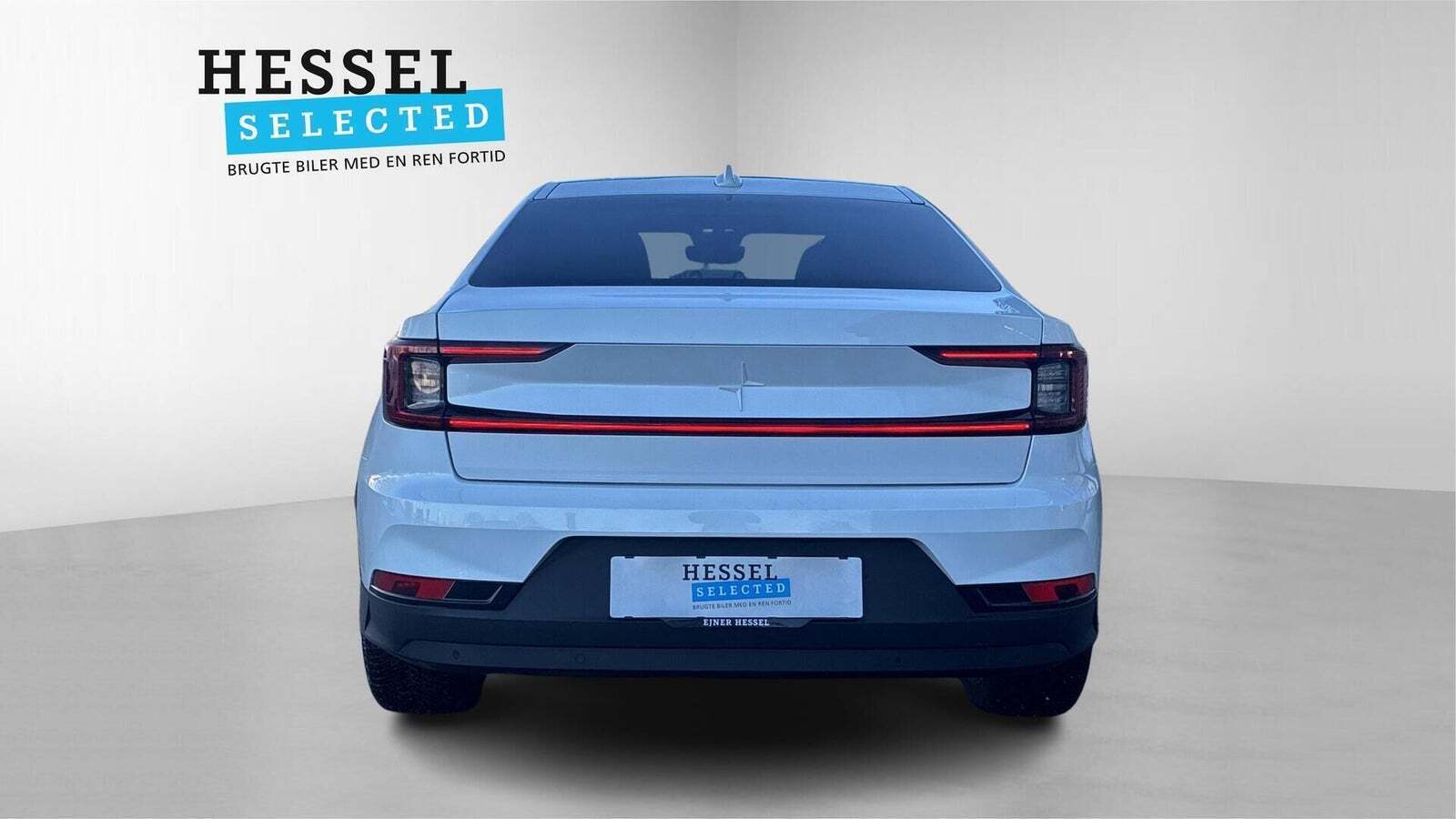 Hvid Polestar 2 fra 2023