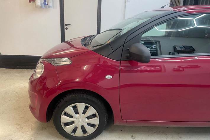 Rød Citroën C1 fra 2018