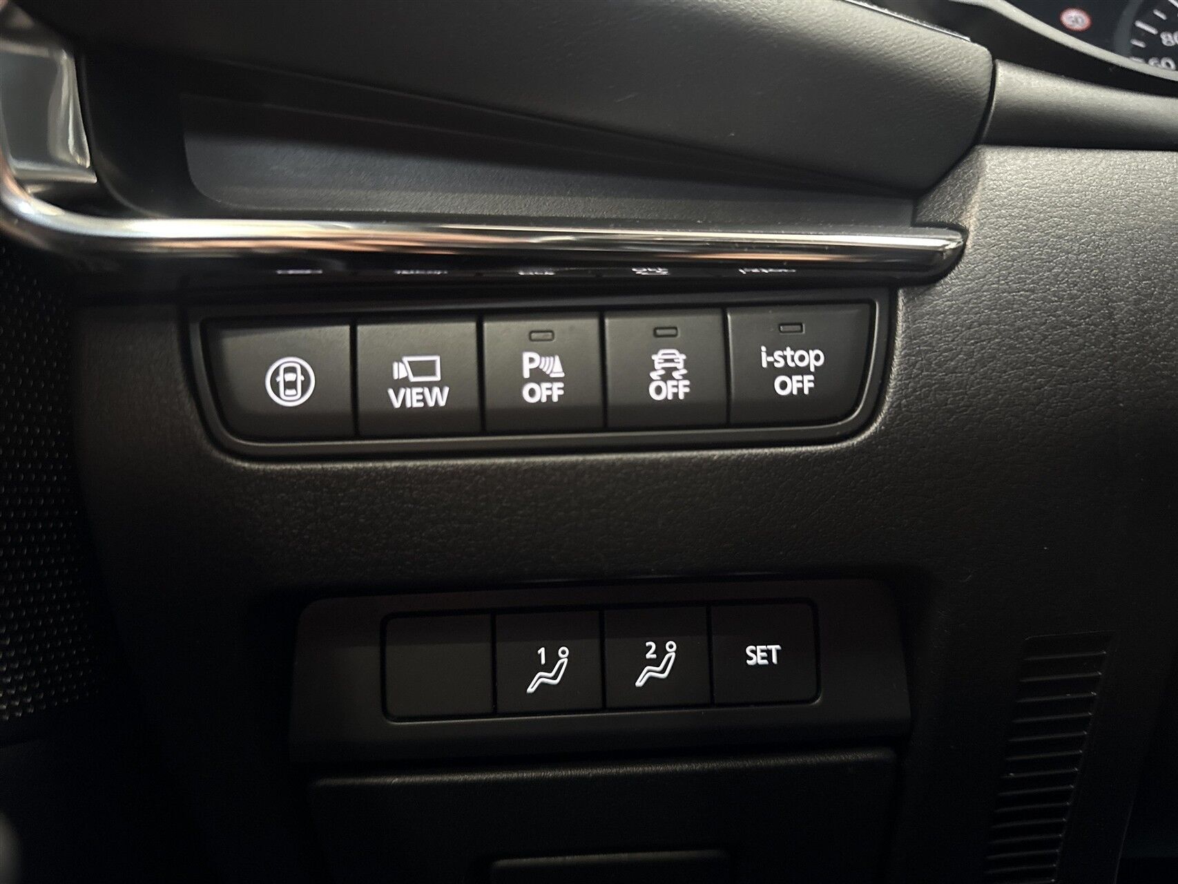 Hvid Mazda 3 fra 2019