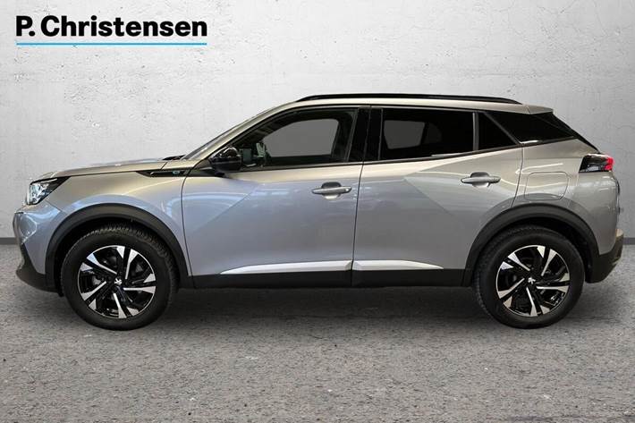 Sølv Peugeot e-2008 fra 2023