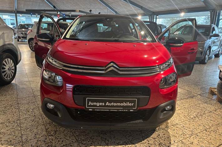 Rød Citroën C3 fra 2019