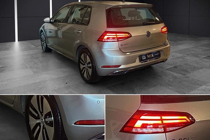 Sølv VW e-Golf VII fra 2020