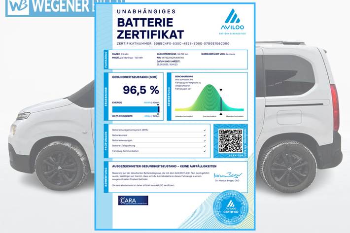 Hvid Citroën ë-Berlingo fra 2023