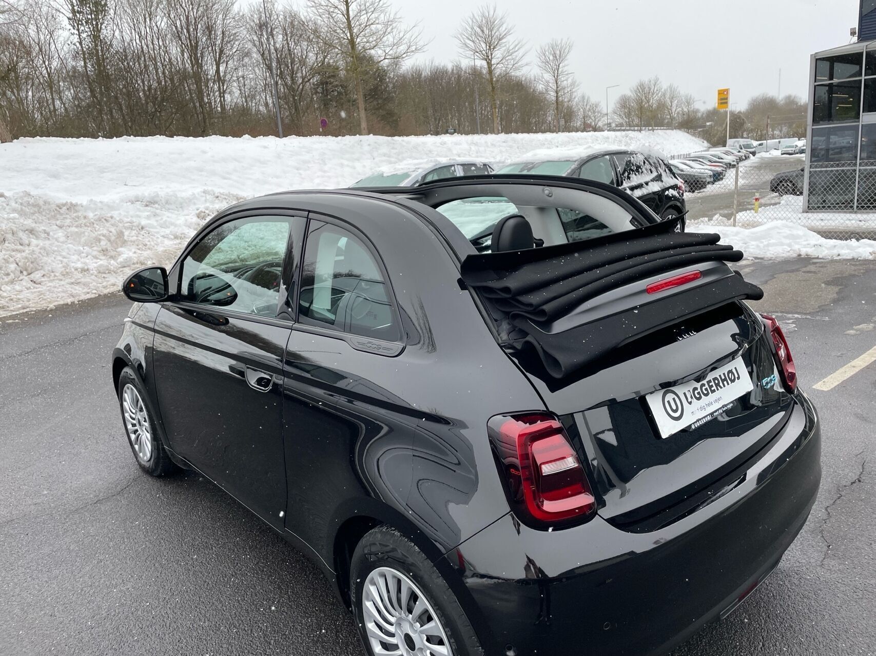 Sort Fiat 500e fra 2023