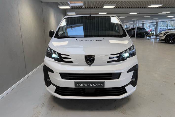 Hvid Peugeot e-Expert fra 2025