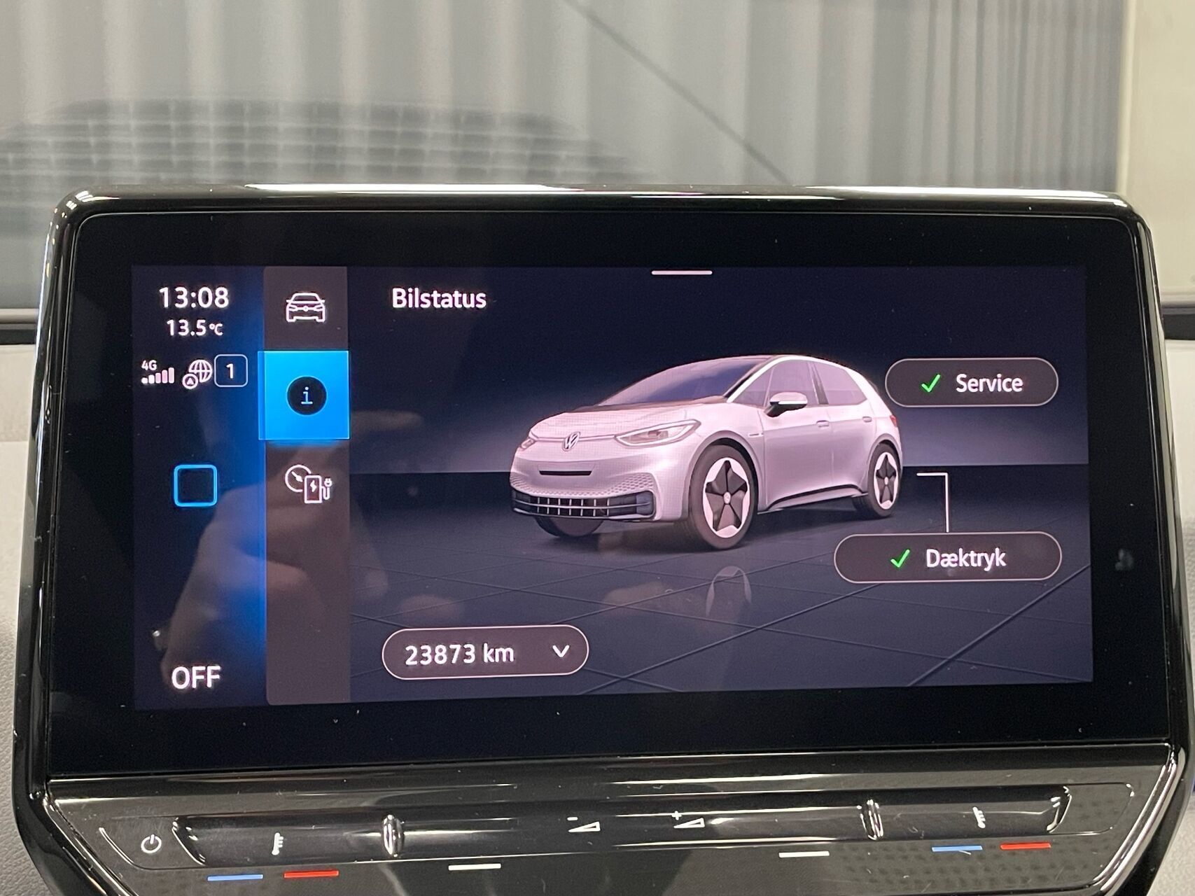 Hvid VW ID.3 fra 2021