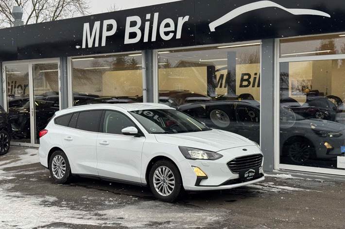 Hvid Ford Focus fra 2021