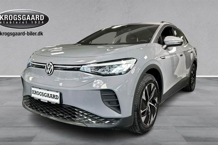 Grå VW ID.4 fra 2022 set udefra