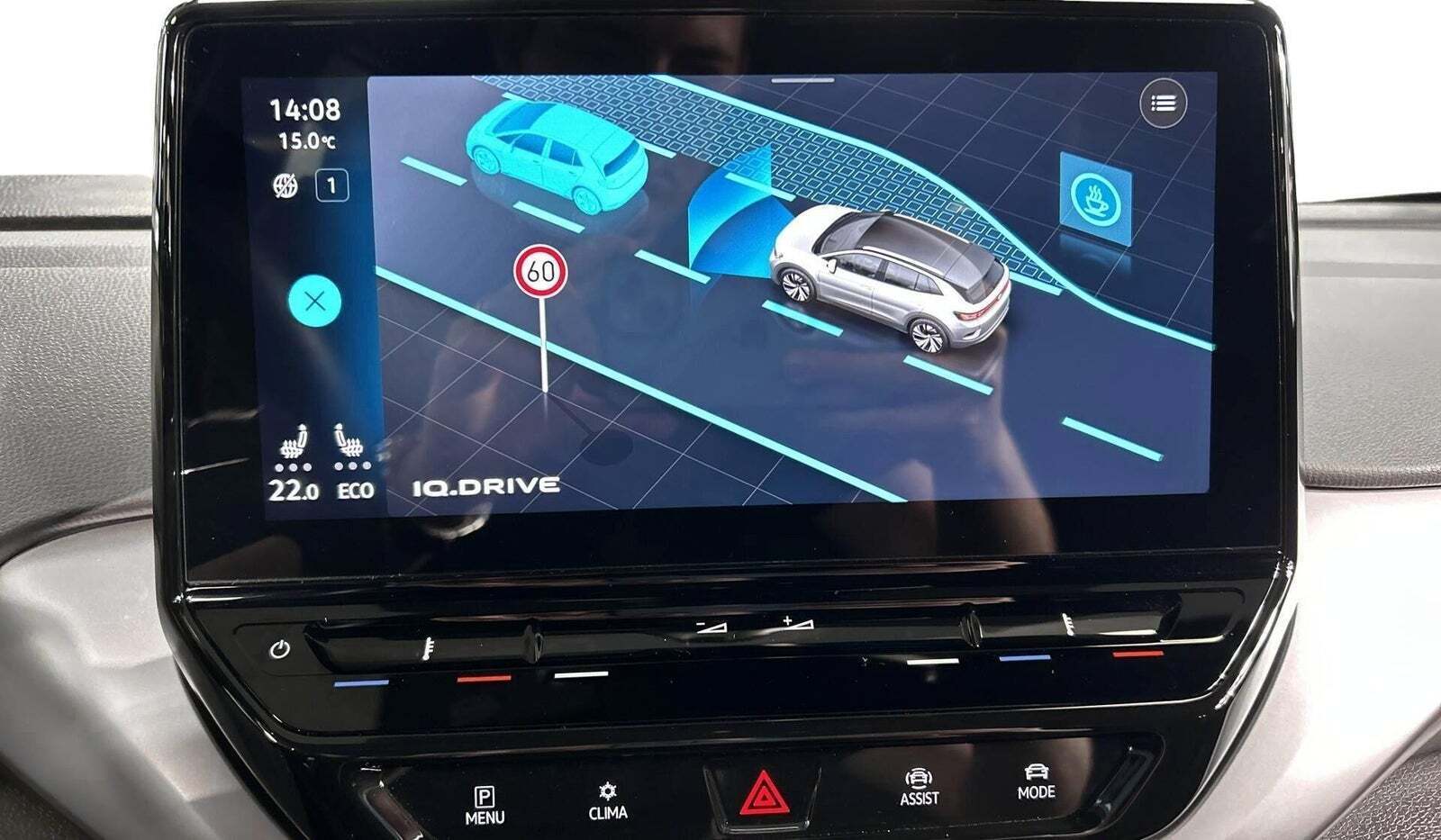 Grå VW ID.4 fra 2022