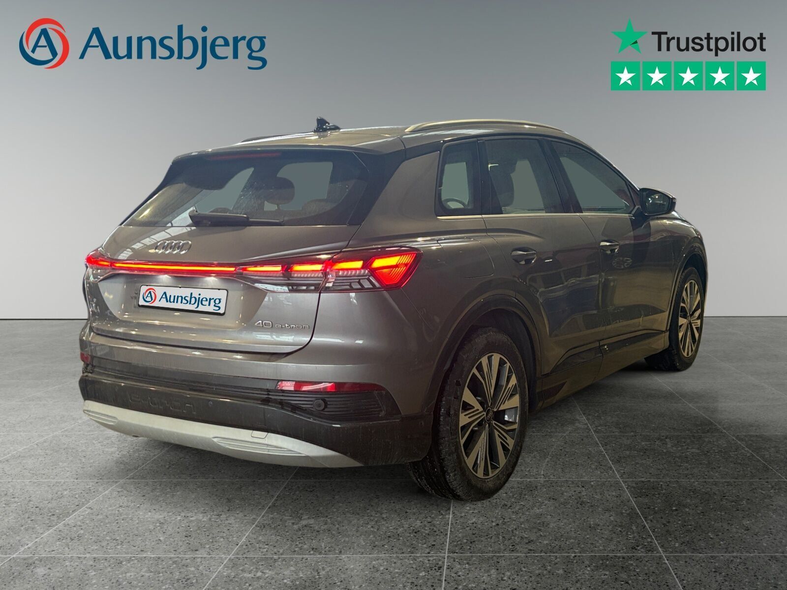 Sort Audi Q4 e-tron fra 2023