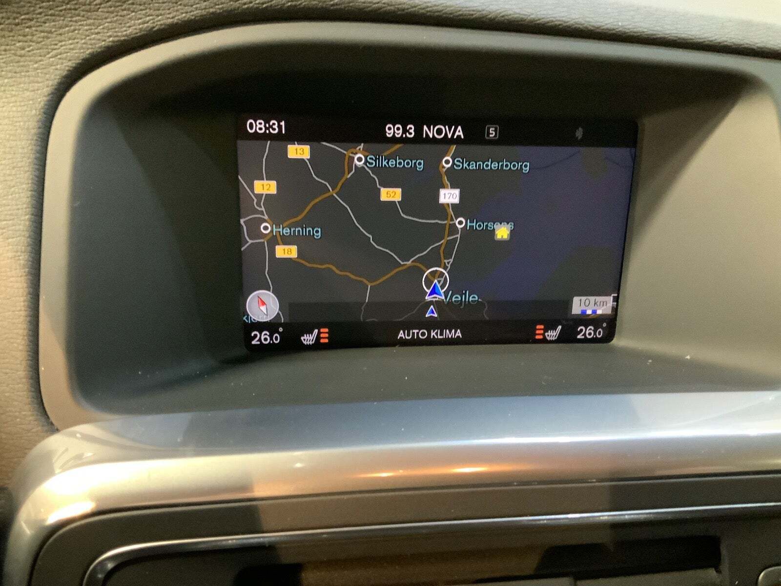 Hvid Volvo S60 fra 2018