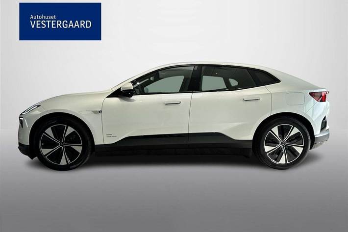 Hvid Polestar 4 fra 2025