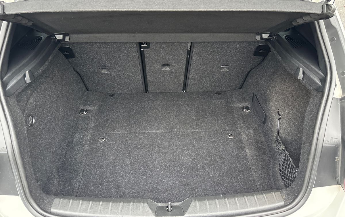 Hvid BMW 125d fra 2012