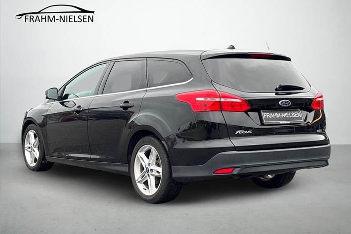 Sort Ford Focus fra 2017