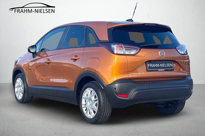 Gul Opel Crossland X fra 2017