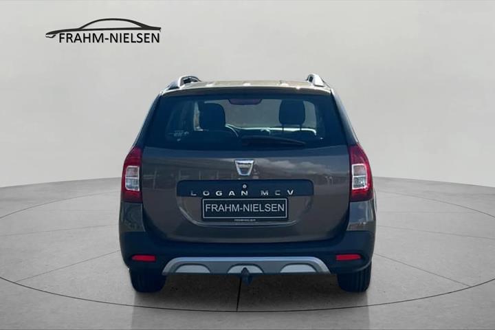 Brun Dacia Logan fra 2019