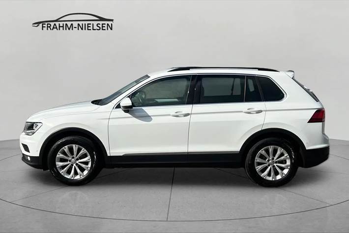 Hvid VW Tiguan fra 2020