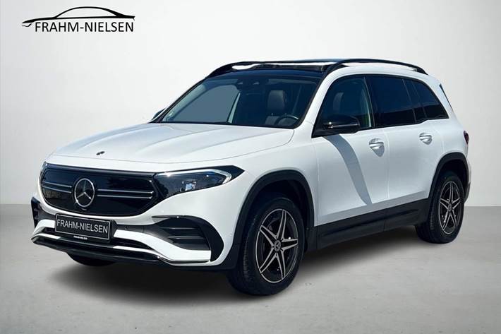 Hvid Mercedes EQB 250 fra 2023
