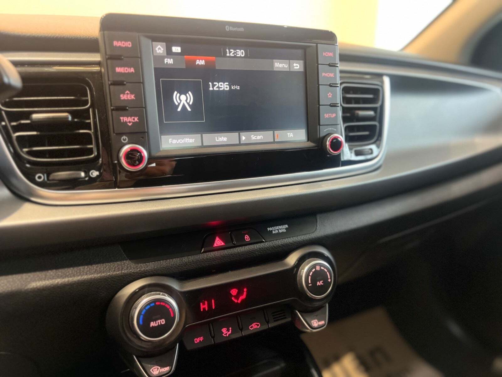 Sort Kia Rio fra 2019