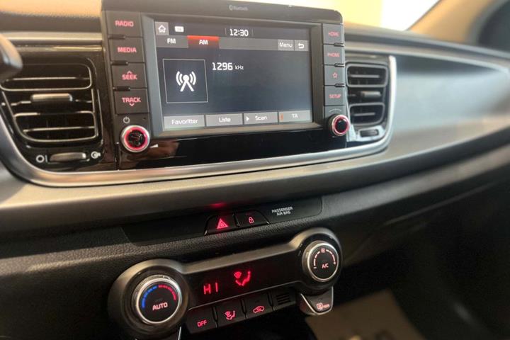 Sort Kia Rio fra 2019