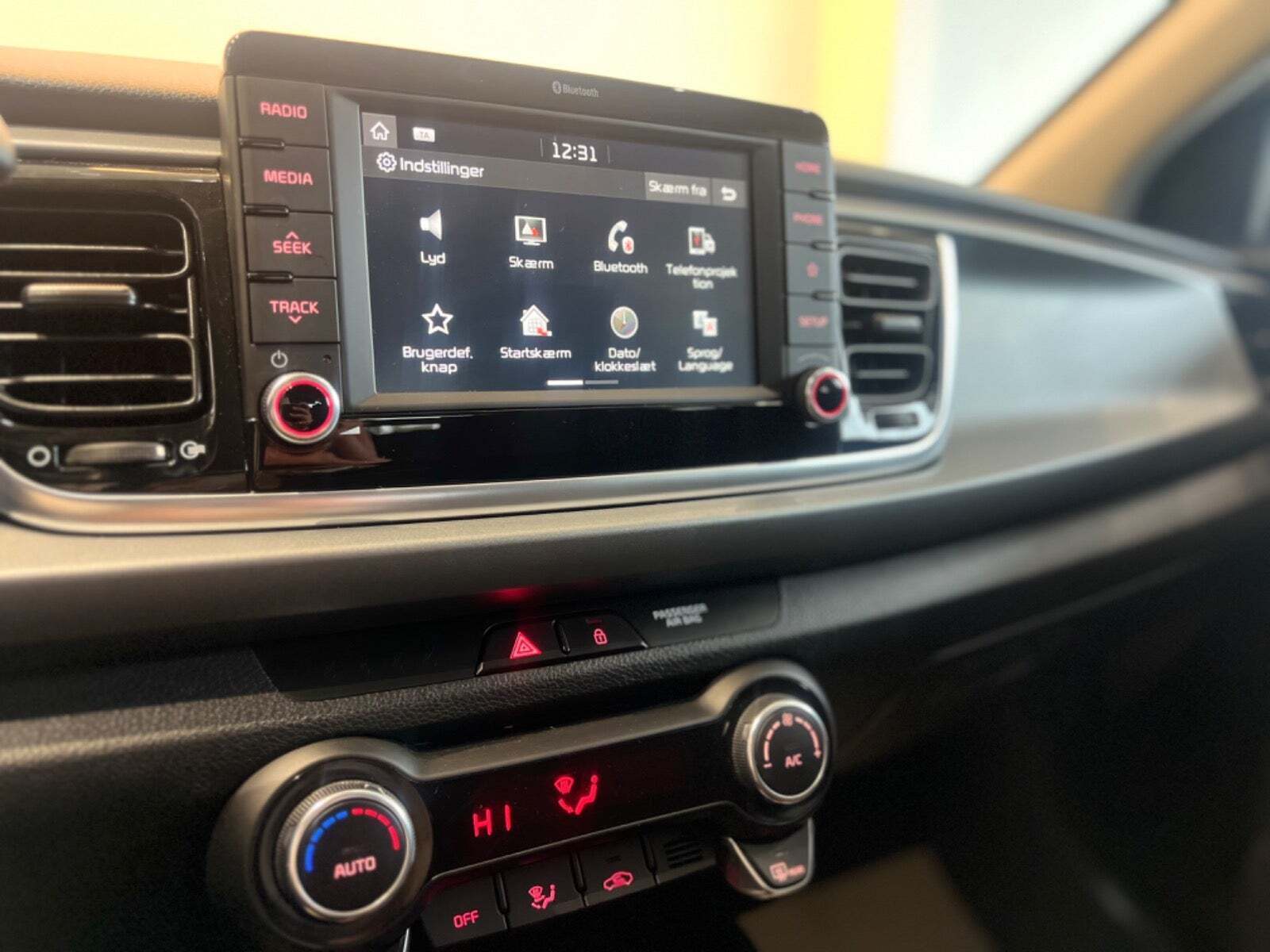 Sort Kia Rio fra 2019